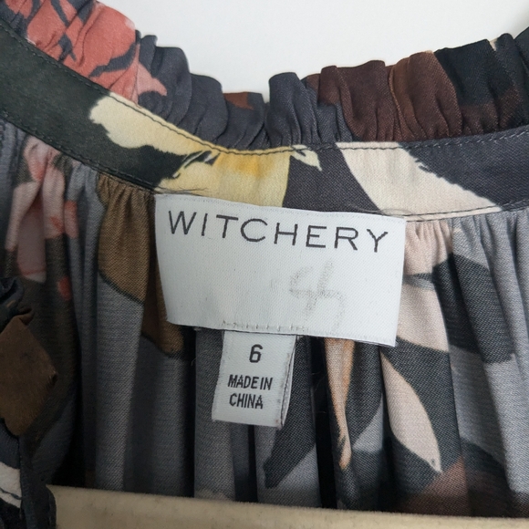 Witchery dress, size 6 gothy dress - Picture 2 of 3